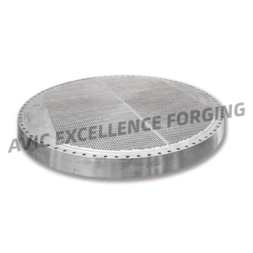 forged baffles for heat exchangers